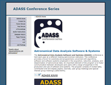 Tablet Screenshot of adass.org